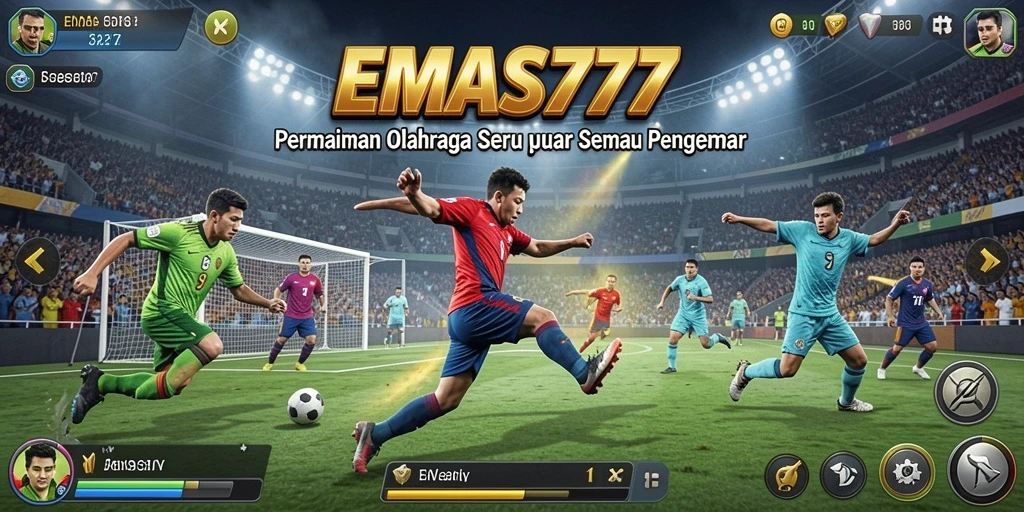 Tampilan gameplay seru dan interaktif dari EMAS777.