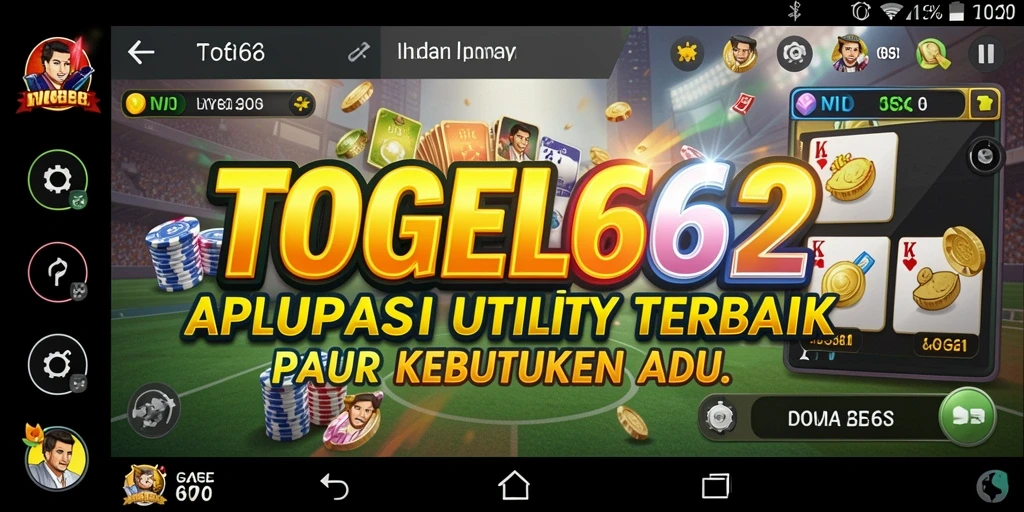 Tampilan antarmuka TOGEL62 yang sederhana dan intuitif.
