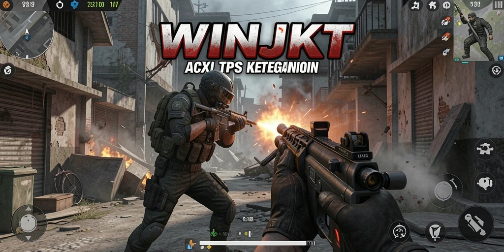 Tangkapan layar gameplay <strong>WINJKT</strong> menampilkan aksi pertempuran yang mendebarkan.